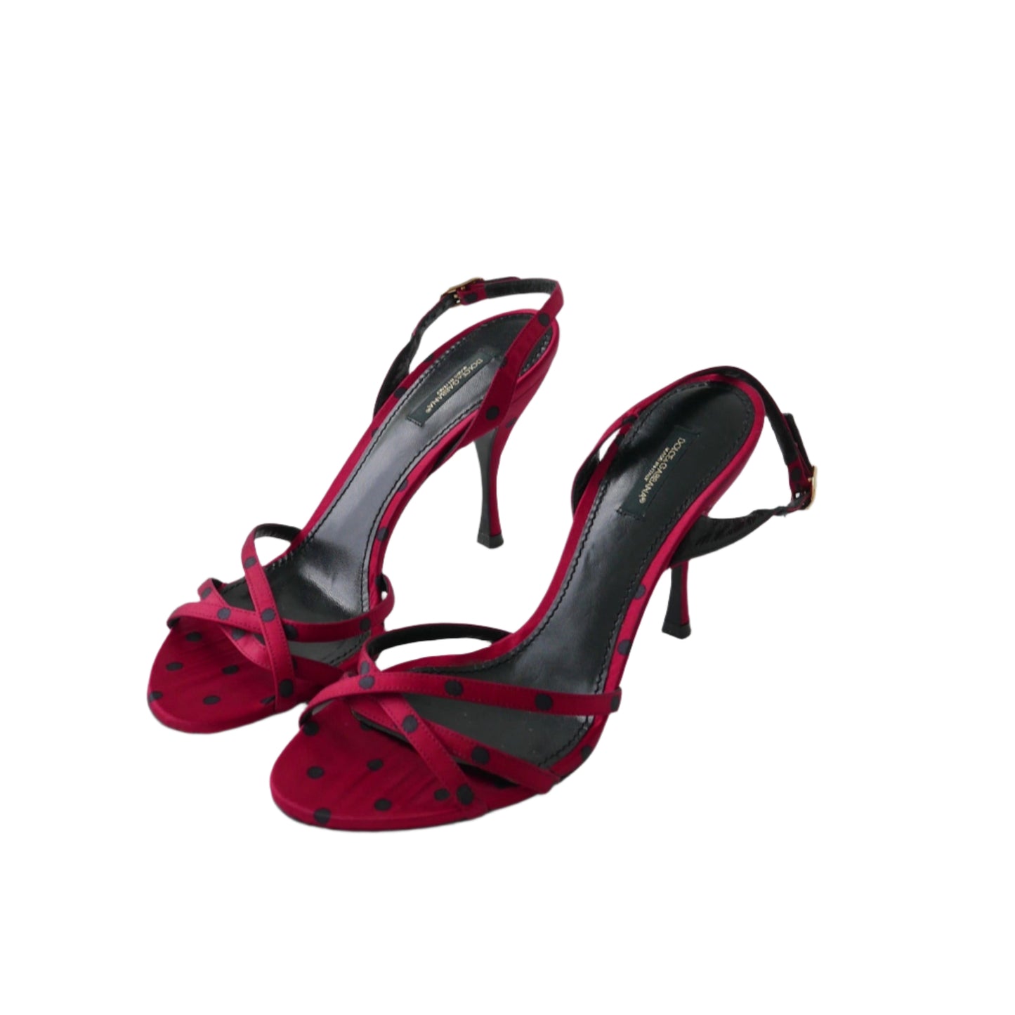 dolce & gabbana polka dot heels, 39