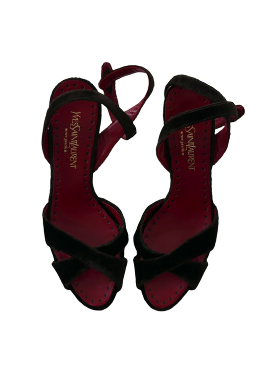ysl by tom ford velvet wedges, 37