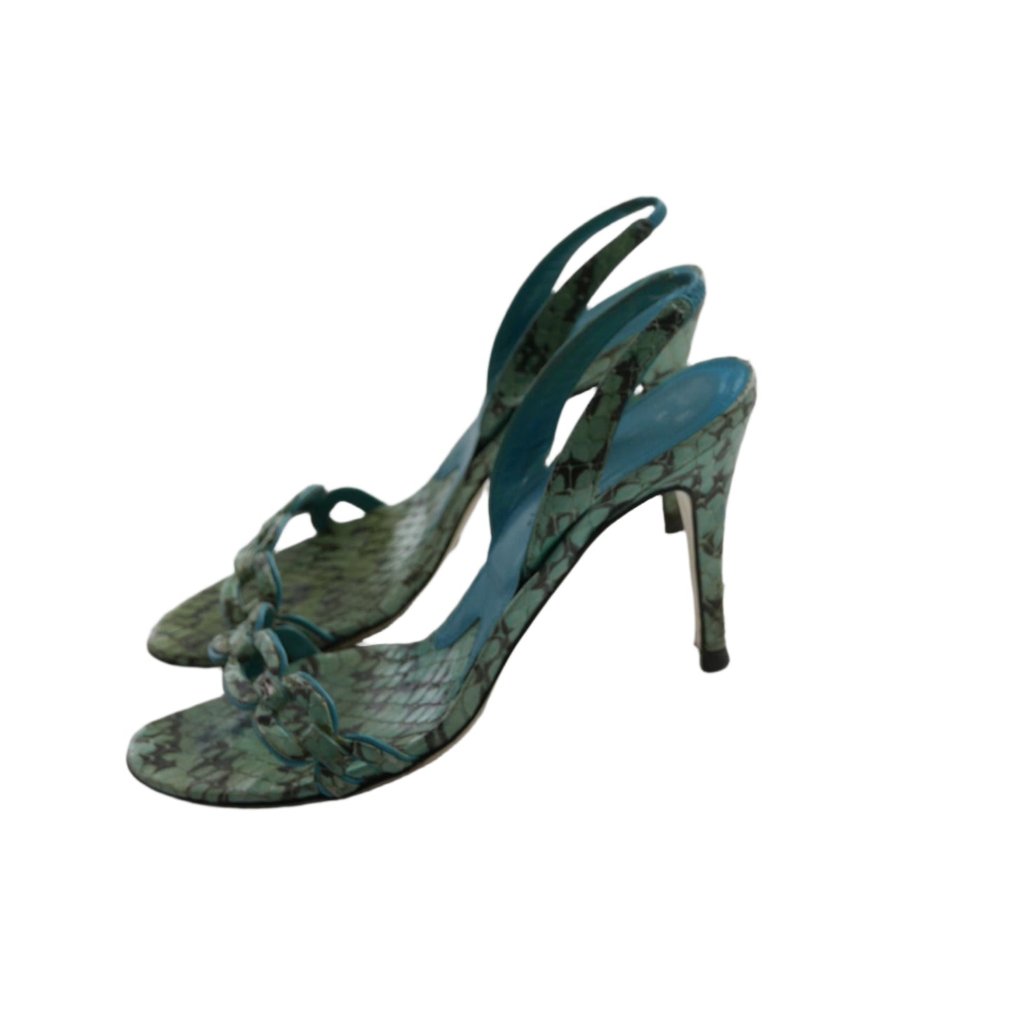 dolce & gabbana snakeskin heels, 36.5